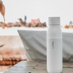 LARQ 25 oz Granite White Self-Sanitizing Water Bottle